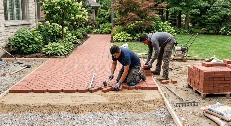 Brick Landscaping Service in Danbury, CT