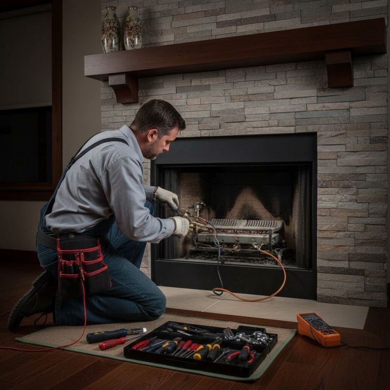 Local Fireplace Repair pros at work
