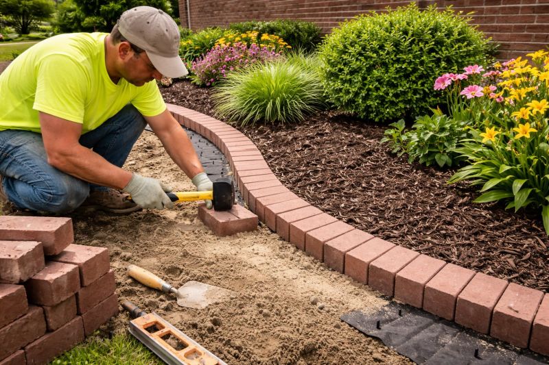 Brick Hardscape Installation in Greenwich, CT