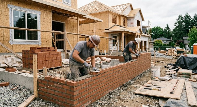 Brick Wall Installation in Stamford, CT