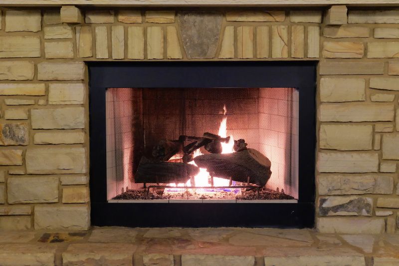 Cracked Fireplace Masonry
