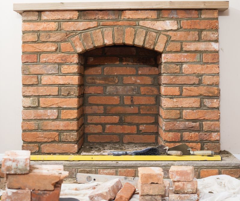 Damaged Fireplace Brick
